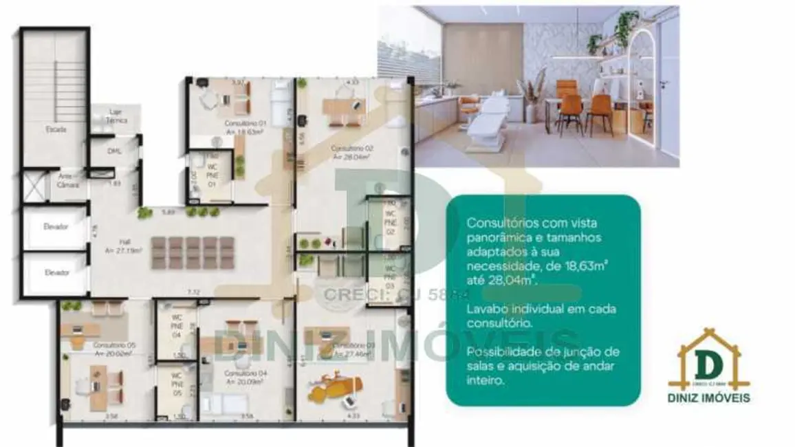 Sala Comercial à venda, 28m2 em Resende - RJ - imagem 9 Foto 9 de Sala Comercial à venda, 28m2 em Resende - RJ