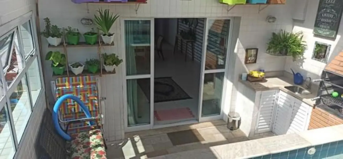 Foto 3 de Cobertura com 3 quartos à venda, 208m2 em Marapé, Santos - SP