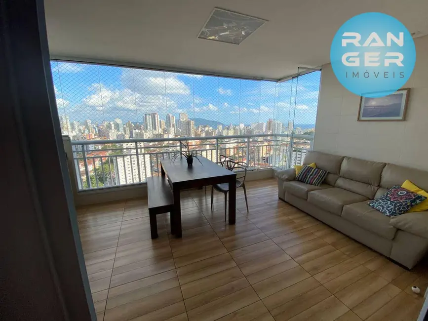 Foto 1 de Apartamento com 3 quartos à venda, 150m2 em Marapé, Santos - SP