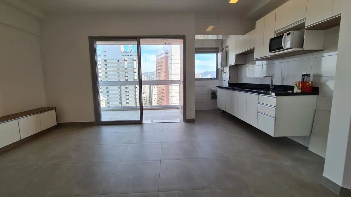 Foto 2 de Apartamento com 1 quarto para alugar, 46m2 em Boqueirão, Santos - SP