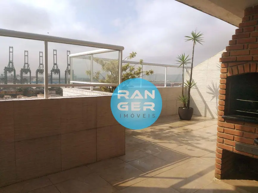 Foto 7 de Apartamento com 3 quartos à venda, 215m2 em Estuário, Santos - SP