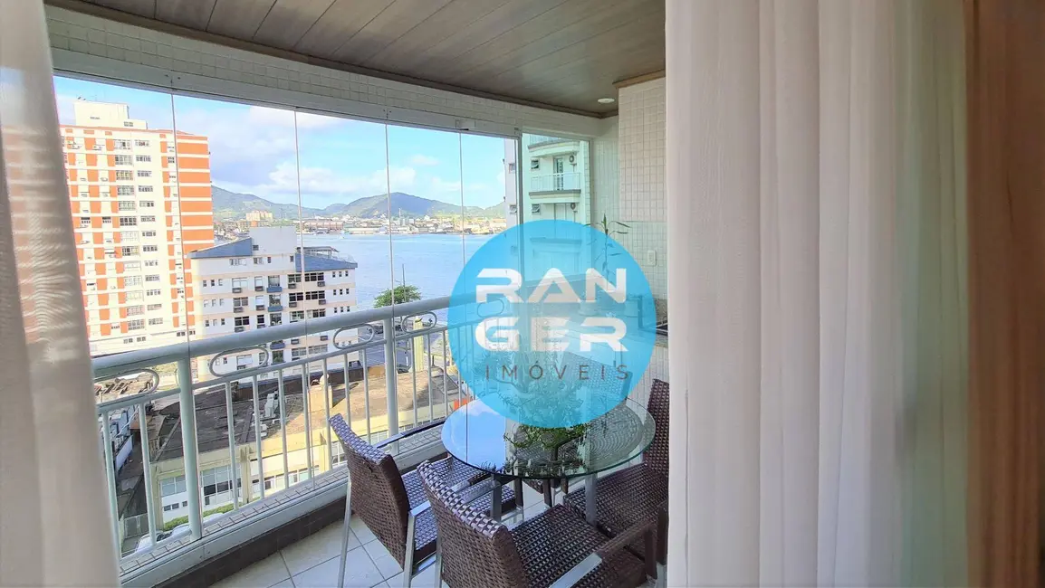 Foto 2 de Apartamento com 3 quartos à venda, 200m2 em Ponta da Praia, Santos - SP