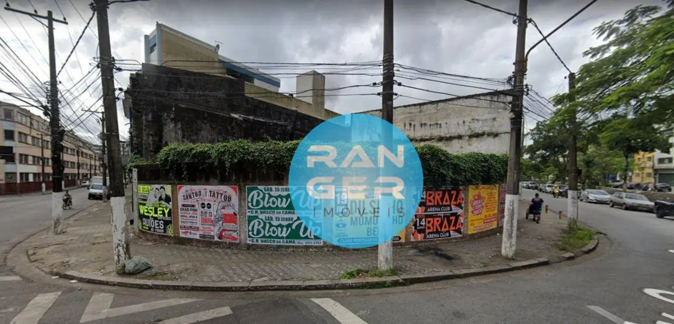 Foto 2 de Terreno / Lote à venda, 440m2 em Santos - SP