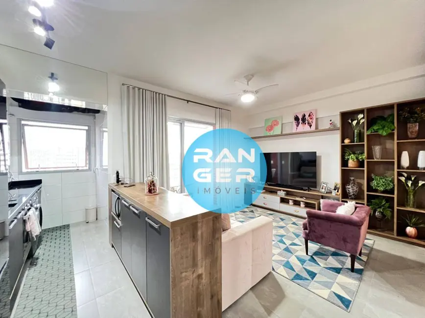 Foto 4 de Apartamento com 1 quarto à venda, 46m2 em Boqueirão, Santos - SP