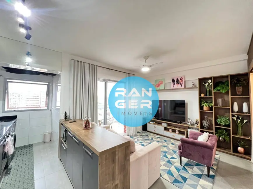 Foto 6 de Apartamento com 1 quarto à venda, 46m2 em Boqueirão, Santos - SP