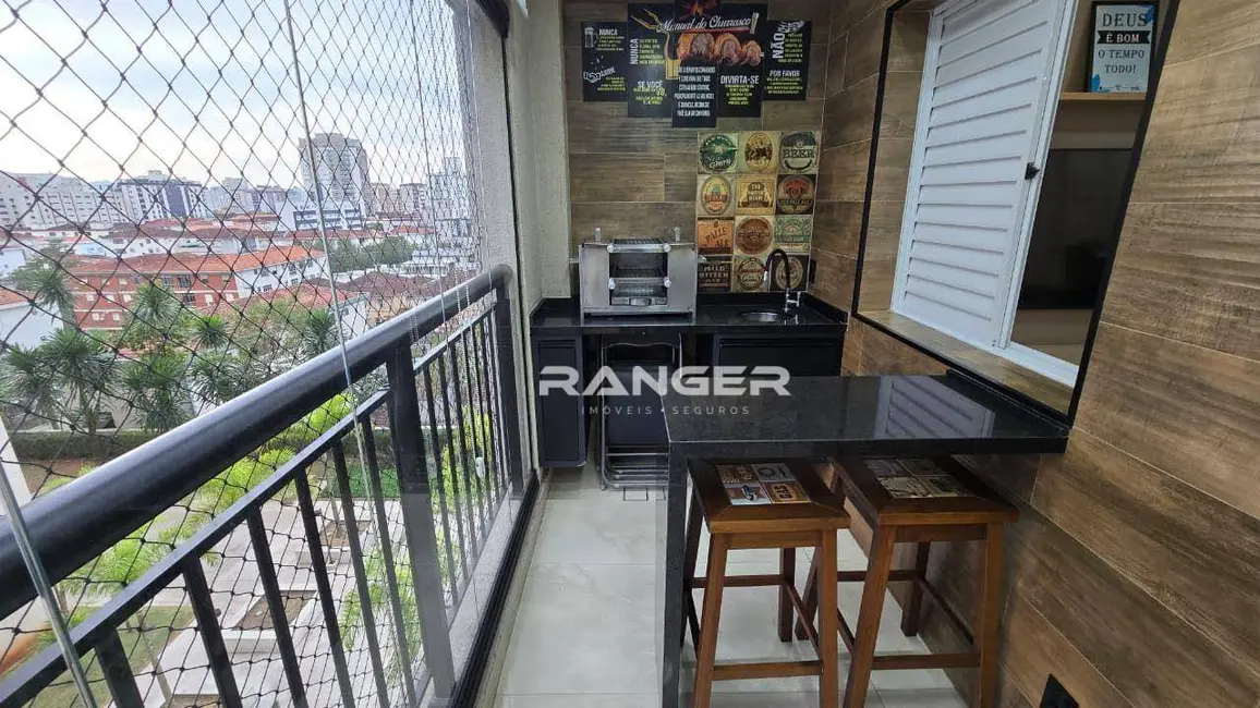 Apartamento com 2 quartos à venda e para alugar, 84m2 em Marapé, Santos - SP - imagem 8 Foto 8 de Apartamento com 2 quartos à venda e para alugar, 84m2 em Marapé, Santos - SP