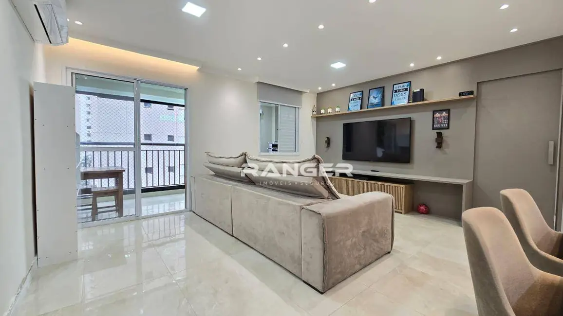 Apartamento com 2 quartos à venda e para alugar, 84m2 em Marapé, Santos - SP - imagem 4 Foto 4 de Apartamento com 2 quartos à venda e para alugar, 84m2 em Marapé, Santos - SP