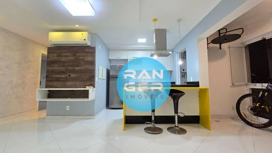 Foto 1 de Apartamento com 1 quarto para alugar, 47m2 em Boqueirão, Santos - SP