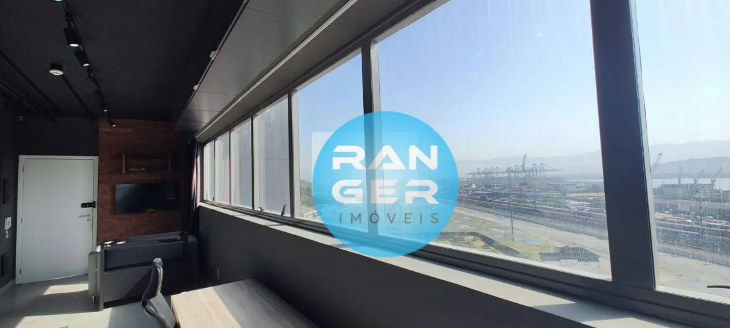 Sala Comercial para alugar, 50m2 em Valongo, Santos - SP - imagem 3 Foto 3 de Sala Comercial para alugar, 50m2 em Valongo, Santos - SP