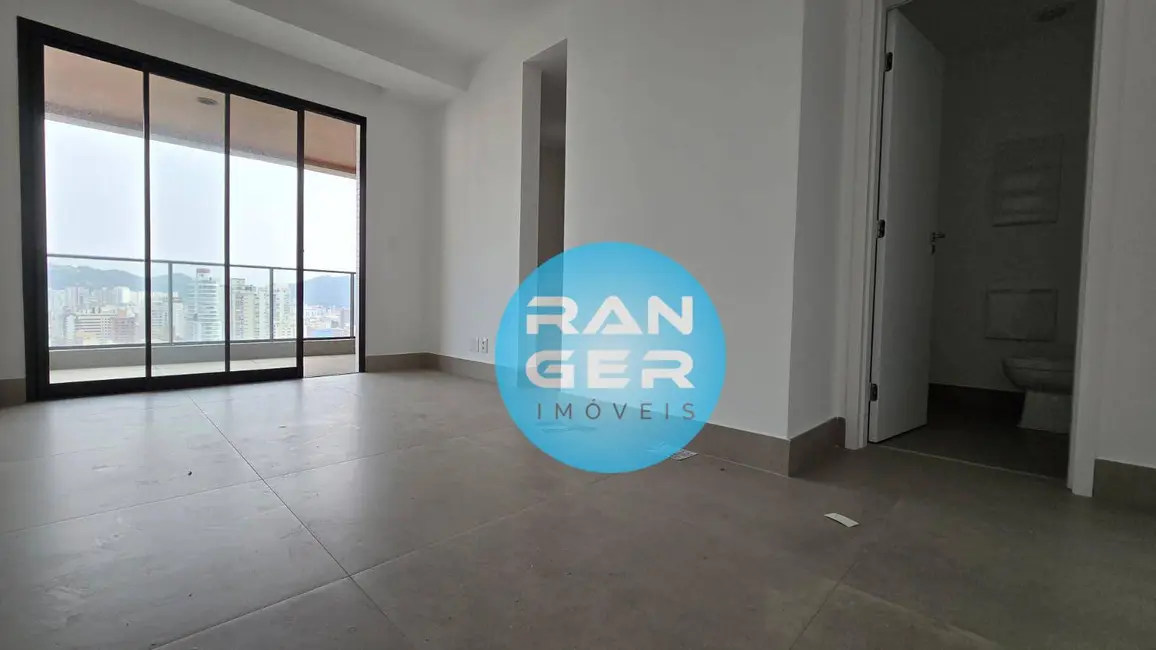 Foto 1 de Apartamento com 1 quarto à venda, 54m2 em Boqueirão, Santos - SP