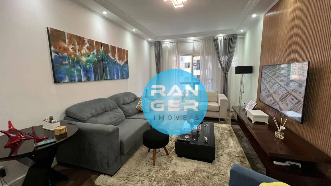 Foto 2 de Apartamento com 3 quartos à venda, 136m2 em Ocian, Praia Grande - SP