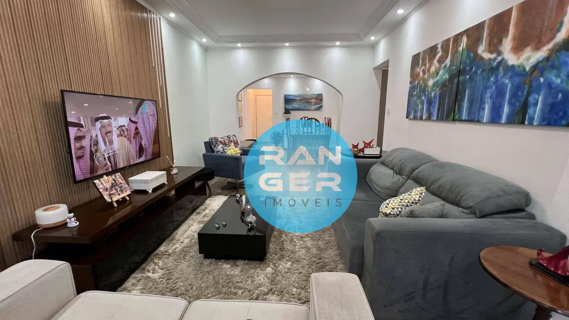 Foto 3 de Apartamento com 3 quartos à venda, 136m2 em Ocian, Praia Grande - SP