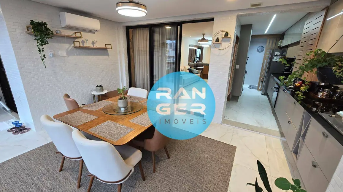 Foto 4 de Apartamento com 3 quartos à venda, 120m2 em Aparecida, Santos - SP