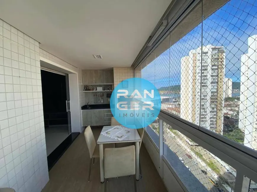 Foto 1 de Apartamento com 2 quartos à venda, 93m2 em Ponta da Praia, Santos - SP