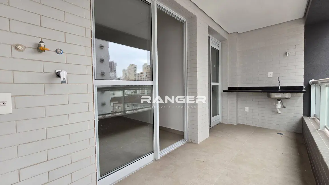 Foto 4 de Apartamento com 1 quarto à venda, 53m2 em Boqueirão, Santos - SP