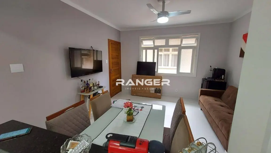 Foto 2 de Apartamento com 2 quartos à venda, 71m2 em Pompéia, Santos - SP