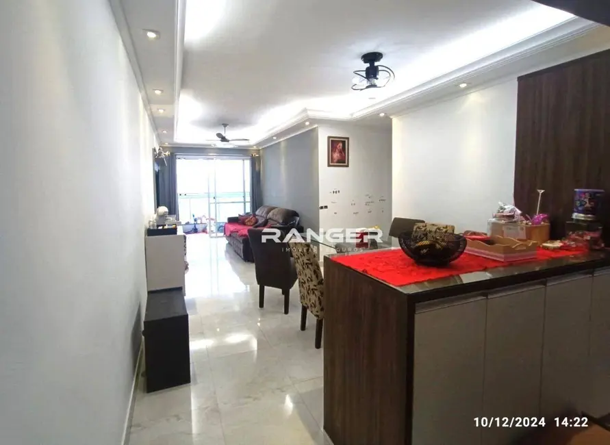 Foto 7 de Apartamento com 3 quartos para alugar, 87m2 em Macuco, Santos - SP