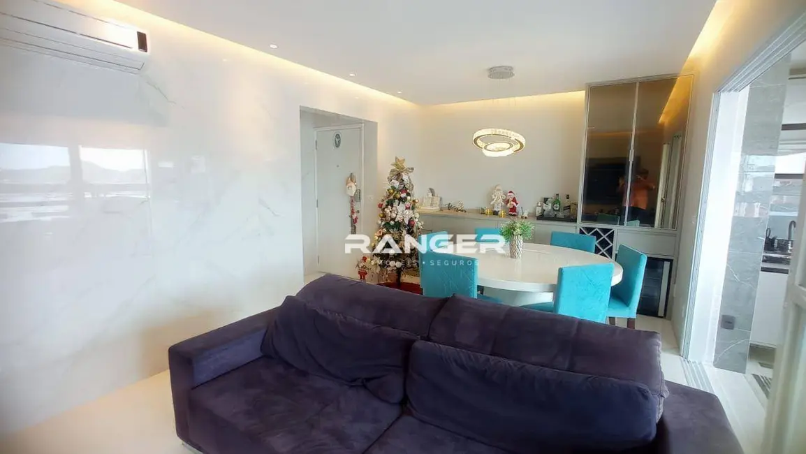 Apartamento com 3 quartos para alugar, 111m2 em Ponta da Praia, Santos - SP - imagem 3 Foto 3 de Apartamento com 3 quartos para alugar, 111m2 em Ponta da Praia, Santos - SP