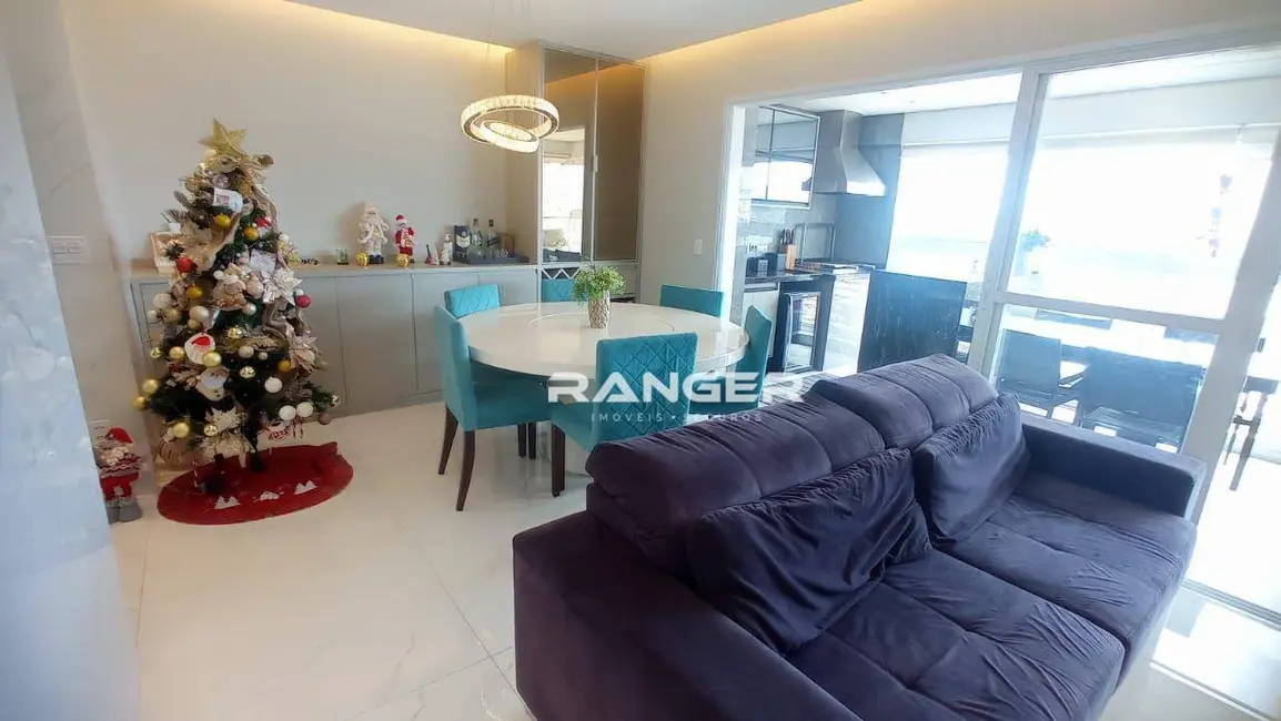 Foto 2 de Apartamento com 3 quartos para alugar, 111m2 em Ponta da Praia, Santos - SP