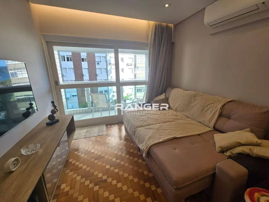 Foto 2 de Apartamento com 1 quarto à venda, 61m2 em Embaré, Santos - SP