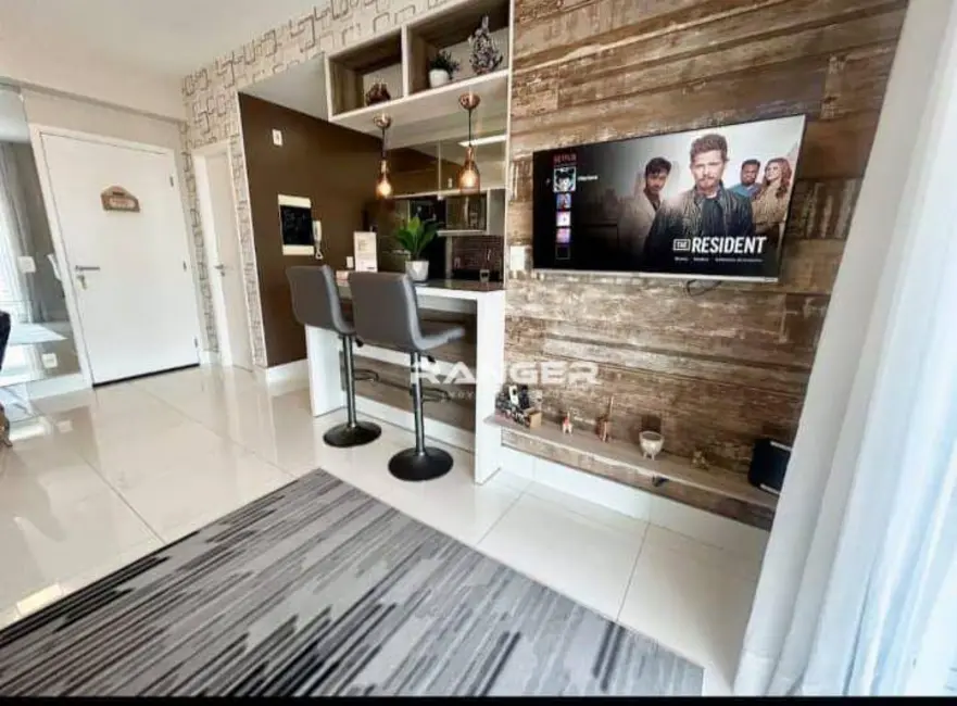 Foto 3 de Apartamento com 1 quarto para alugar, 57m2 em Gonzaga, Santos - SP