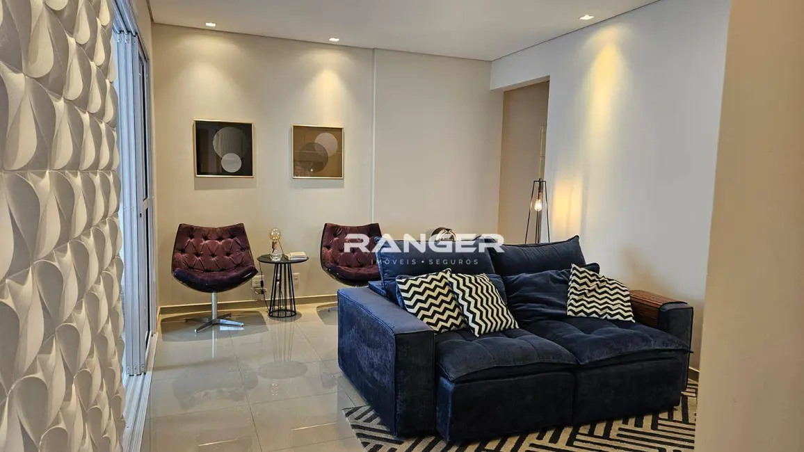 Foto 2 de Apartamento com 3 quartos à venda, 129m2 em Boqueirão, Santos - SP