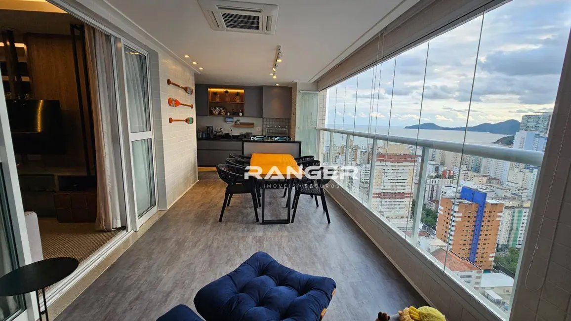 Foto 1 de Apartamento com 3 quartos à venda, 122m2 em Gonzaga, Santos - SP
