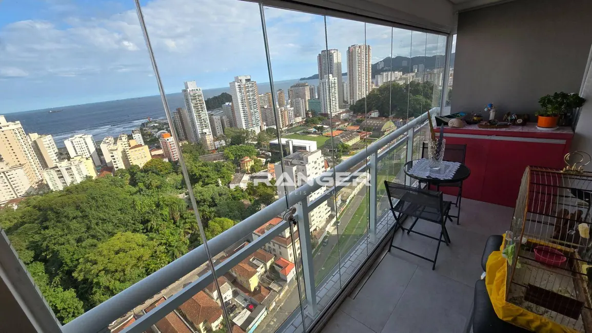 Foto 1 de Apartamento com 2 quartos à venda, 79m2 em Marapé, Santos - SP