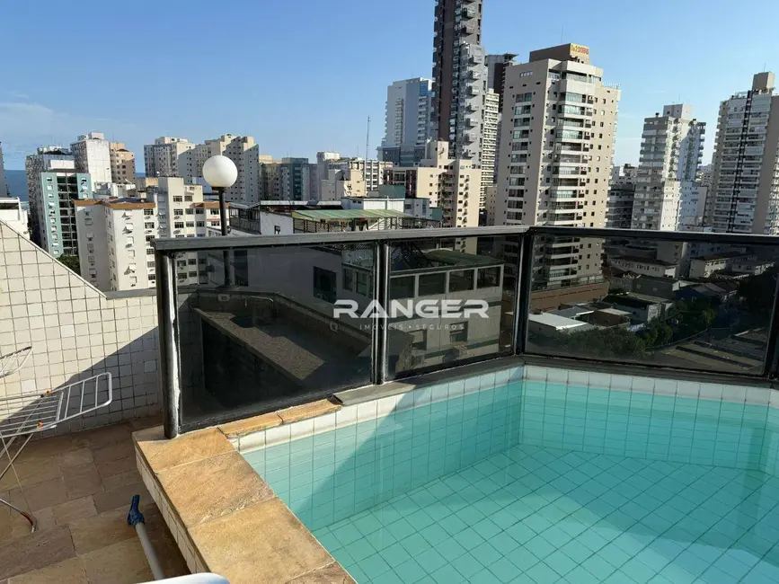 Foto 1 de Cobertura com 1 quarto à venda, 120m2 em Gonzaga, Santos - SP