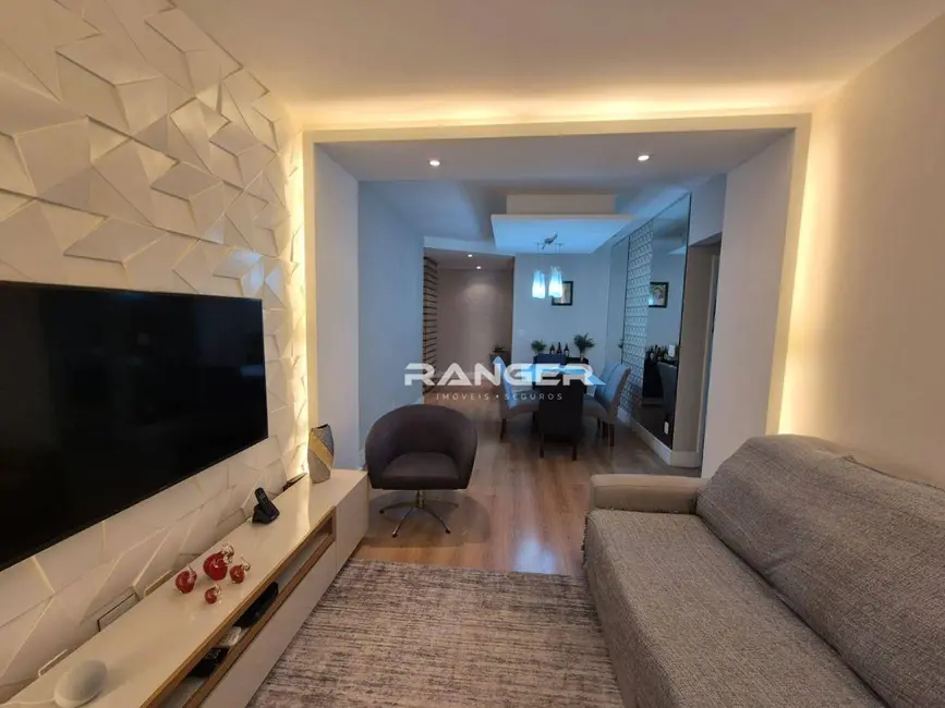 Foto 2 de Apartamento com 3 quartos à venda, 104m2 em Marapé, Santos - SP