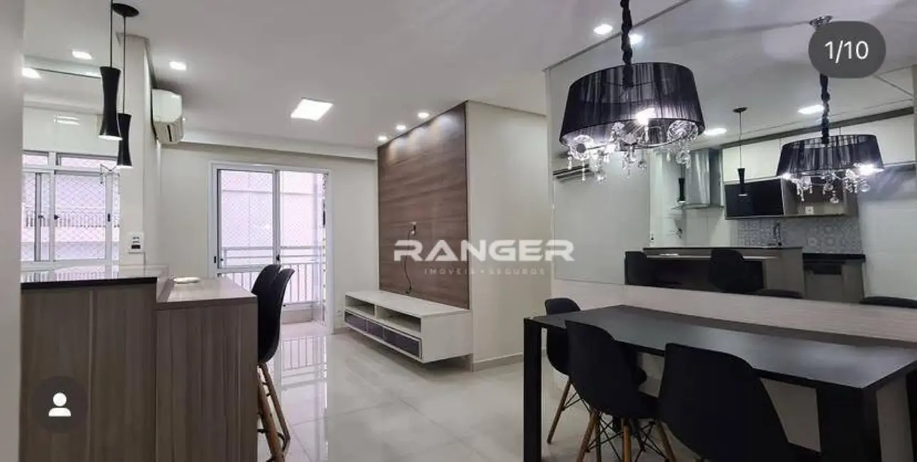 Foto 4 de Apartamento com 2 quartos à venda, 64m2 em Marapé, Santos - SP