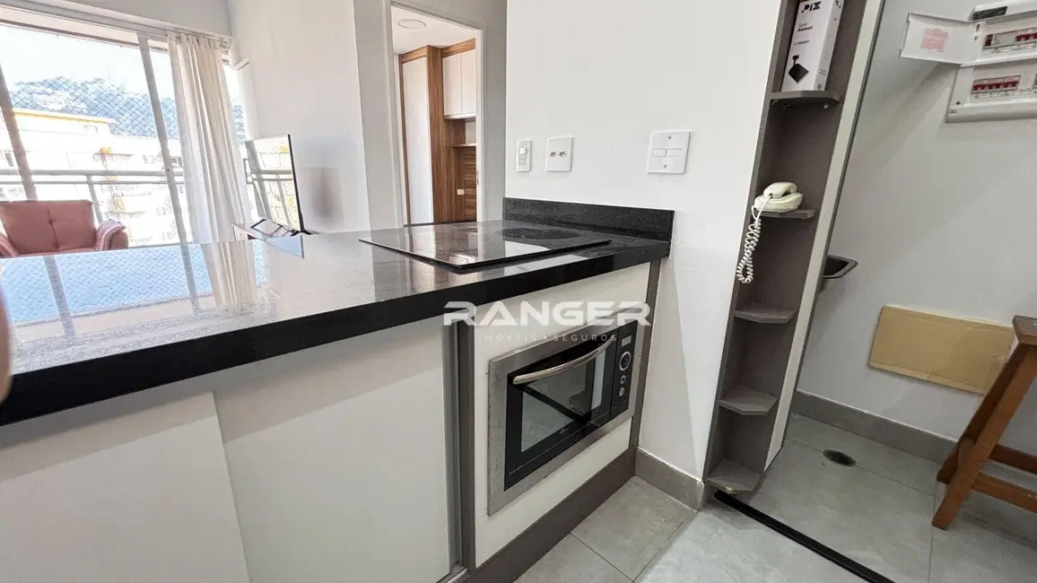Apartamento com 1 quarto para alugar, 52m2 em José Menino, Santos - SP - imagem 4 Foto 4 de Apartamento com 1 quarto para alugar, 52m2 em José Menino, Santos - SP