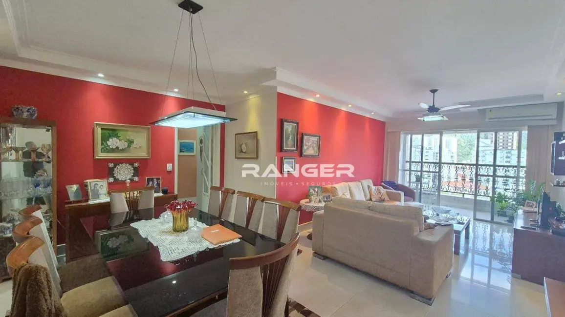 Foto 2 de Apartamento com 3 quartos à venda, 165m2 em Campo Grande, Santos - SP