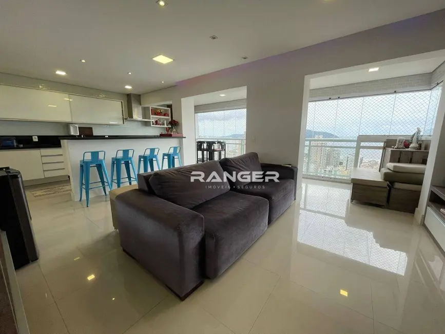 Apartamento com 3 quartos à venda e para alugar, 98m2 em Marapé, Santos - SP - imagem 3 Foto 3 de Apartamento com 3 quartos à venda e para alugar, 98m2 em Marapé, Santos - SP