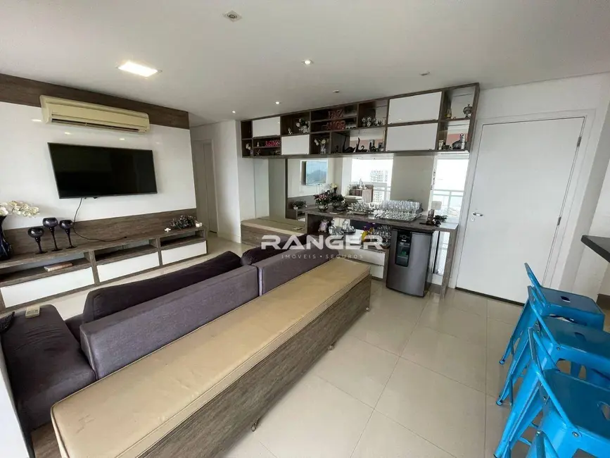 Apartamento com 3 quartos à venda e para alugar, 98m2 em Marapé, Santos - SP - imagem 5 Foto 5 de Apartamento com 3 quartos à venda e para alugar, 98m2 em Marapé, Santos - SP