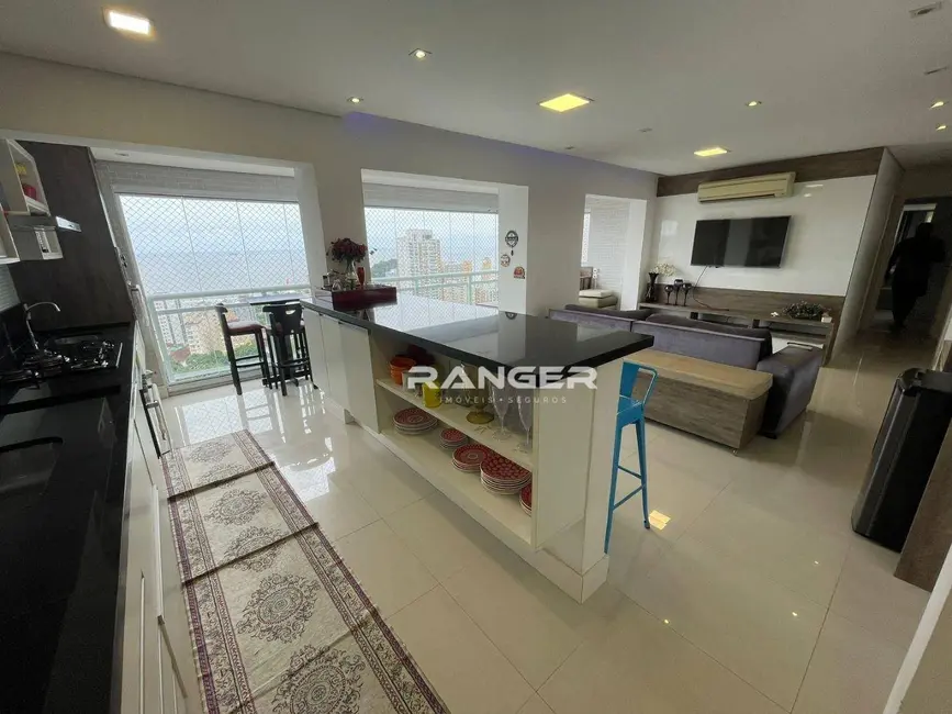 Foto 2 de Apartamento com 3 quartos à venda e para alugar, 98m2 em Marapé, Santos - SP