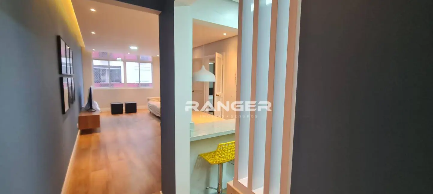 Foto 2 de Apartamento com 3 quartos para alugar, 80m2 em José Menino, Santos - SP