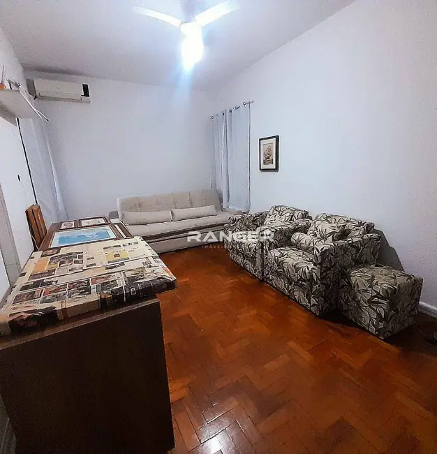Foto 1 de Apartamento com 2 quartos para alugar, 60m2 em José Menino, Santos - SP