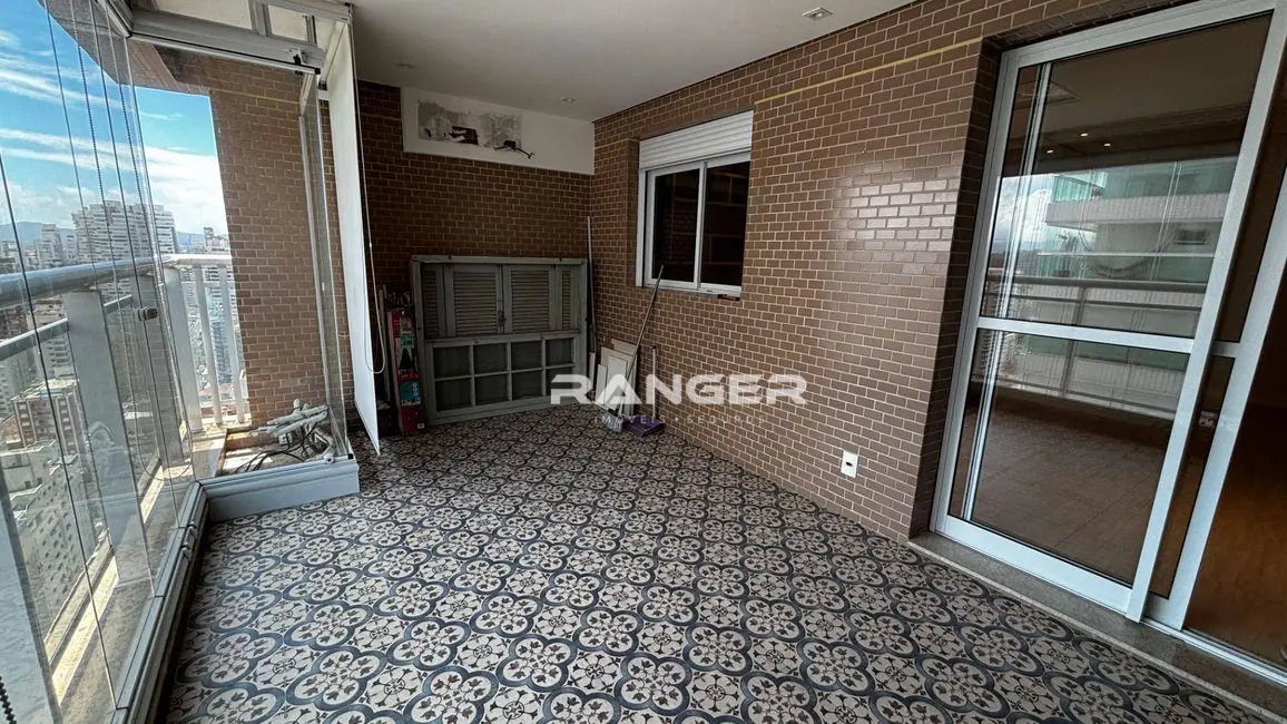 Foto 3 de Apartamento com 3 quartos à venda, 98m2 em Pompéia, Santos - SP