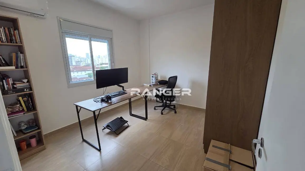 Foto 3 de Apartamento com 2 quartos à venda, 70m2 em Marapé, Santos - SP