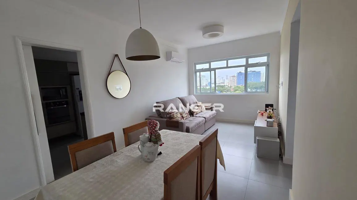 Foto 1 de Apartamento com 2 quartos à venda, 70m2 em Marapé, Santos - SP