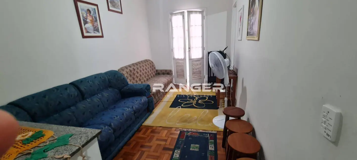 Foto 1 de Apartamento com 1 quarto à venda, 50m2 em Marapé, Santos - SP