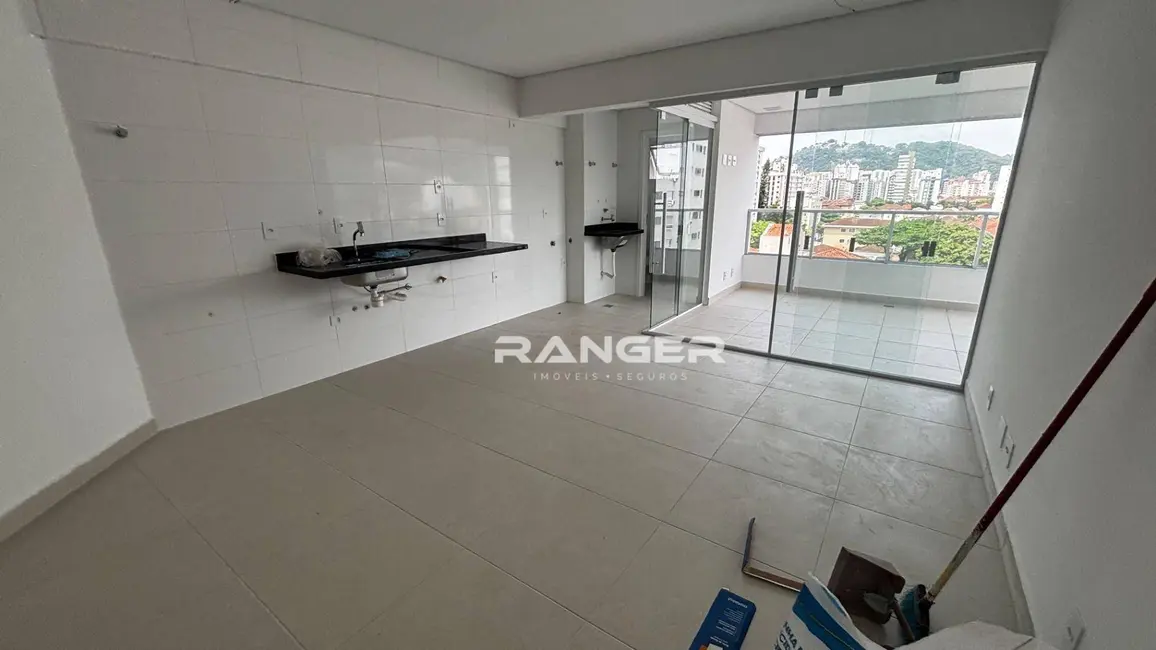 Foto 1 de Apartamento com 2 quartos à venda, 71m2 em Campo Grande, Santos - SP