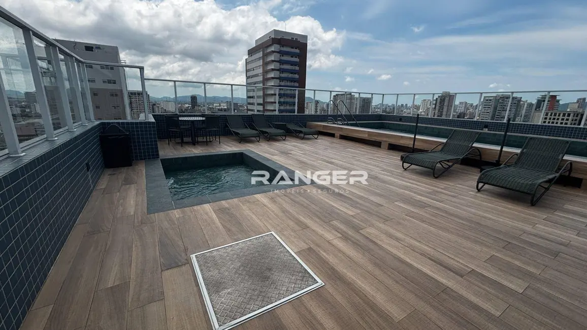 Foto 9 de Apartamento com 2 quartos para alugar, 59m2 em Campo Grande, Santos - SP