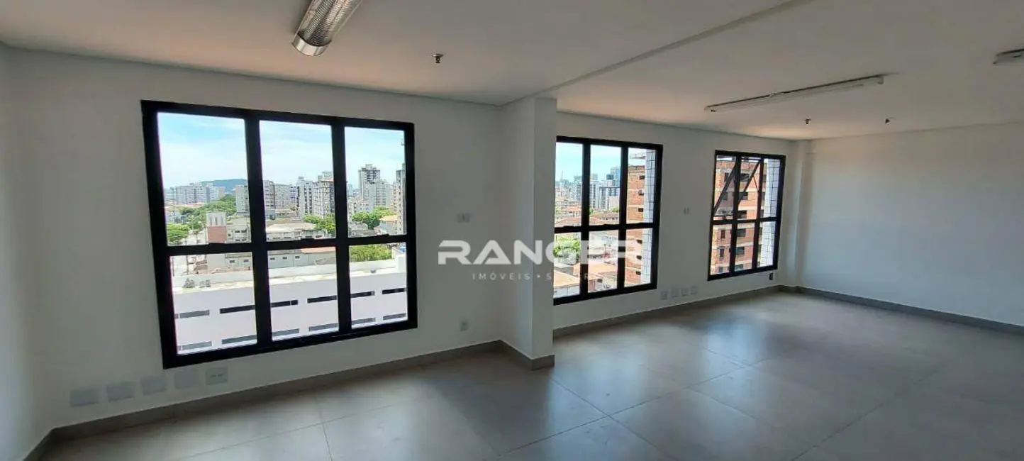 Sala Comercial para alugar, 57m2 em Embaré, Santos - SP - imagem 1 Foto 1 de Sala Comercial para alugar, 57m2 em Embaré, Santos - SP