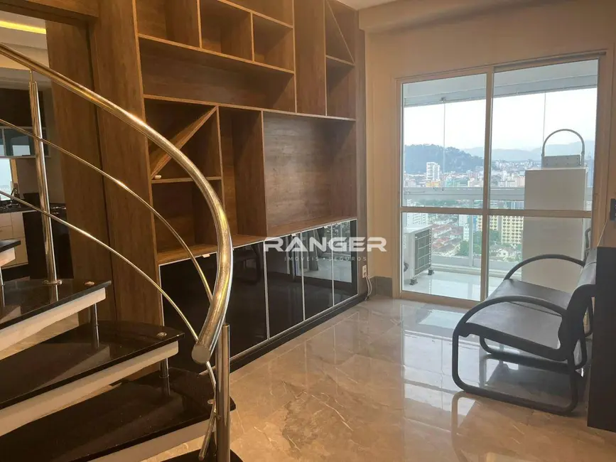 Cobertura com 2 quartos para alugar, 96m2 em Boqueirão, Santos - SP - imagem 4 Foto 4 de Cobertura com 2 quartos para alugar, 96m2 em Boqueirão, Santos - SP