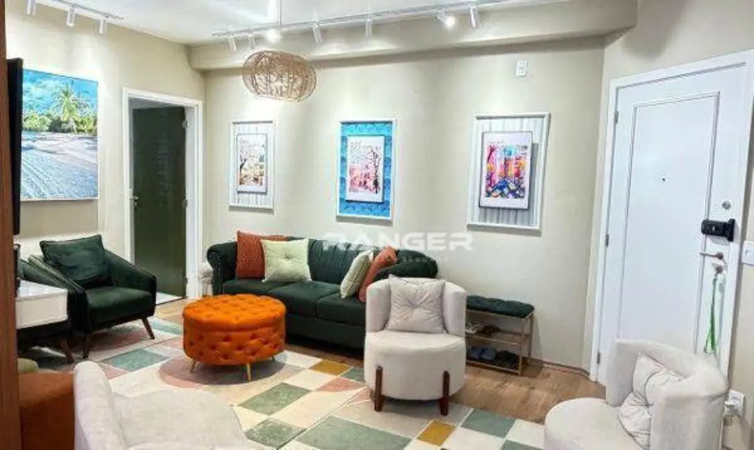 Foto 1 de Apartamento com 3 quartos para alugar, 84m2 em Marapé, Santos - SP