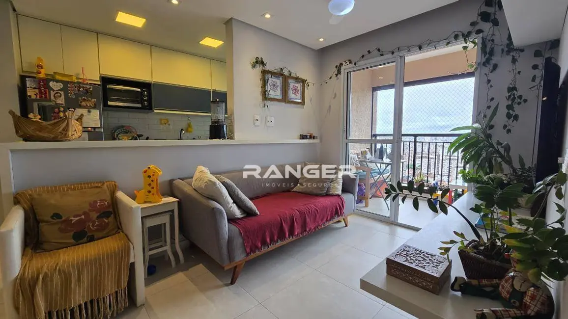 Foto 1 de Apartamento com 2 quartos à venda, 64m2 em Marapé, Santos - SP