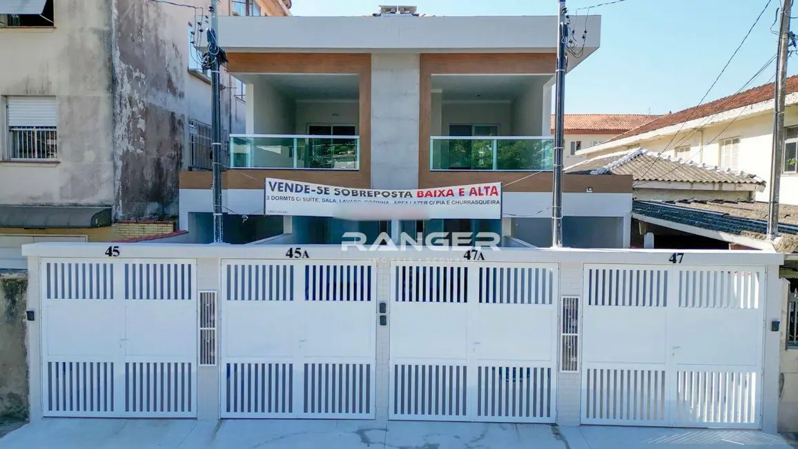 Foto 1 de Casa de Condomínio com 3 quartos à venda, 100m2 em Marapé, Santos - SP
