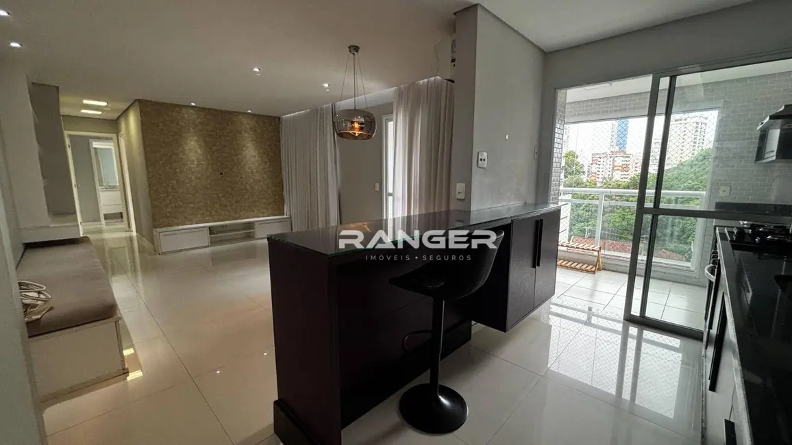 Foto 6 de Apartamento com 3 quartos à venda, 98m2 em Marapé, Santos - SP